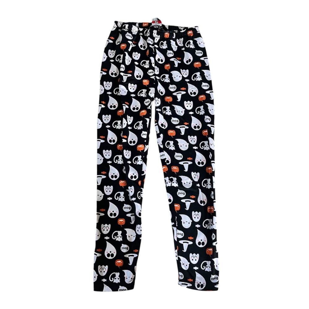 Halloween Print Leggings | Size Large